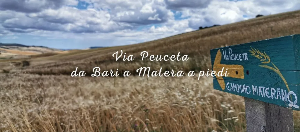 Cammino Materano: le tappe della Via Peuceta, da Bari a Matera a piedi